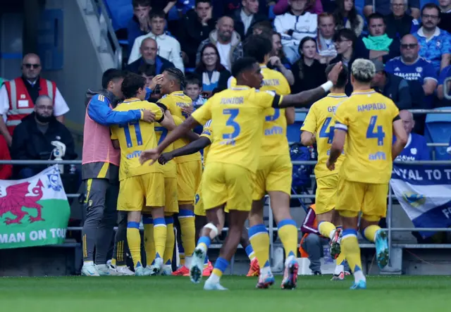 Leeds celebrate