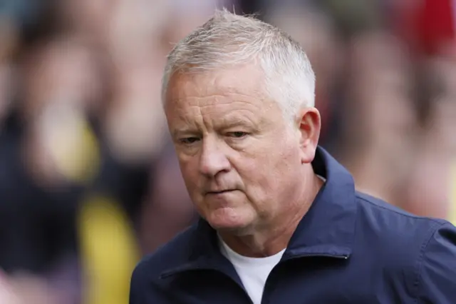 Sheffield United boss Chris Wilder