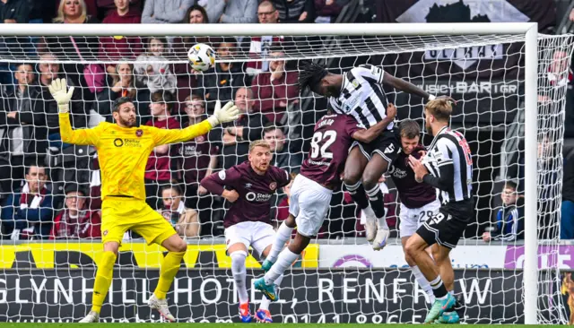 St Mirren opener v Hearts