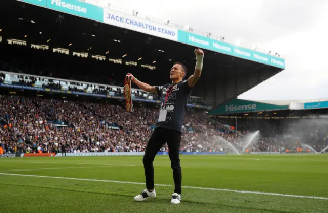 Josh Warrington at Elland Road