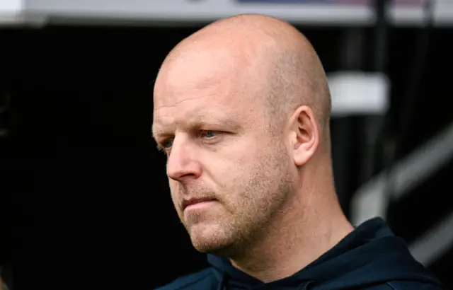 Hearts head coach Steven Naismith