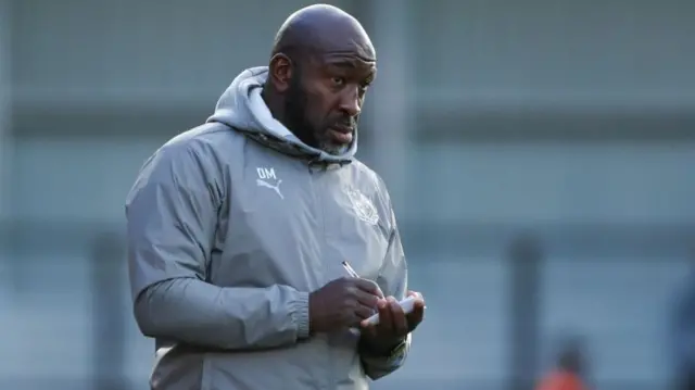 Port Vale manager Darren Moore.