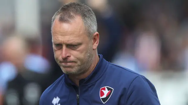 Cheltenham manager Michael Flynn