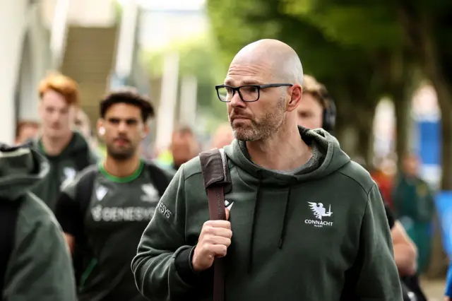 Connacht head coach Pete Wilkins