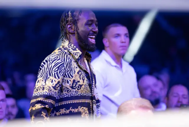 Terence Crawford smiling