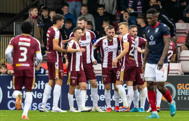 St Johnstone celebrate