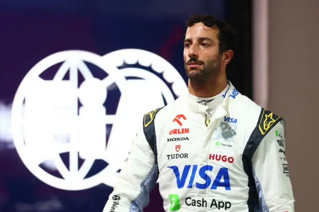 Daniel Ricciardo at the Singapore GP.