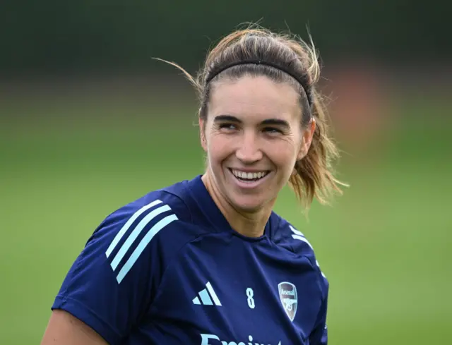 Mariona Caldentey of Arsenal during the Arsenal Women's training session