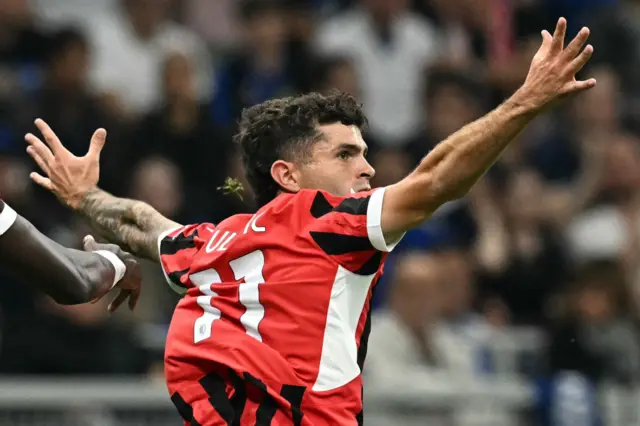 AC Milan's Christian Pulisic