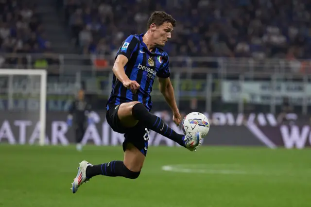 Inter Milan's Benjamin Pavard