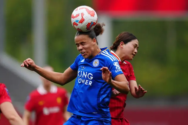 Mouchon and Nagano compete in an aerial duel