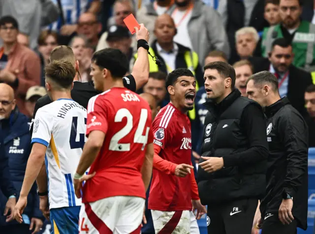 Gibbs-White walks off angrily