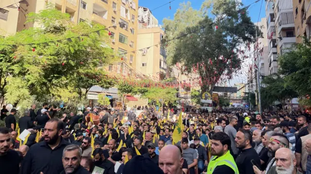 Funeral in Beirut