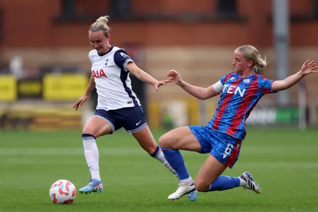 Thomas runs forward with the ball