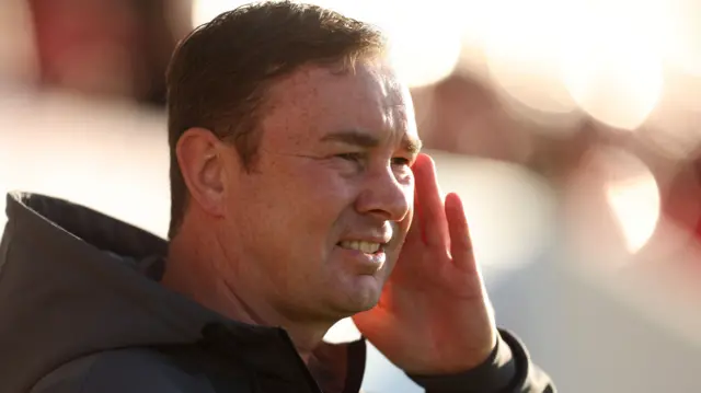 Morecambe manager Derek Adams.