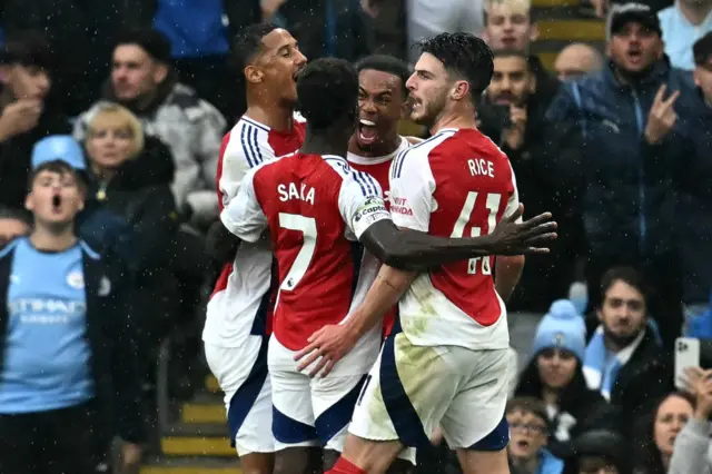 Arsenal celebrate