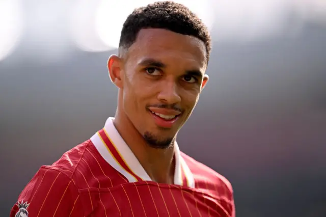 Trent Alexander-Arnold smiling