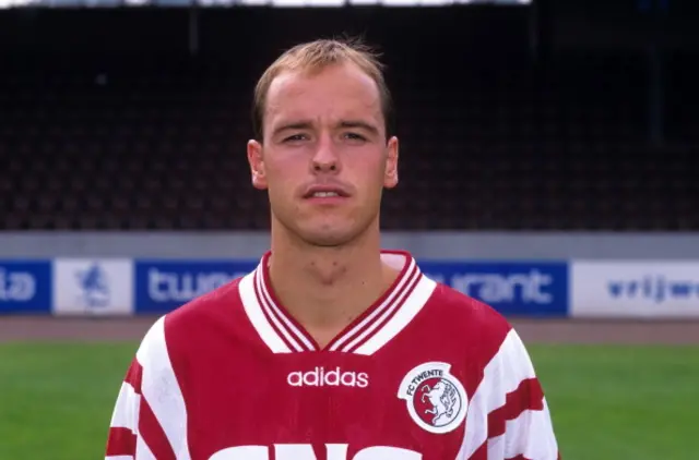 Erik ten Hag in his Twente kit