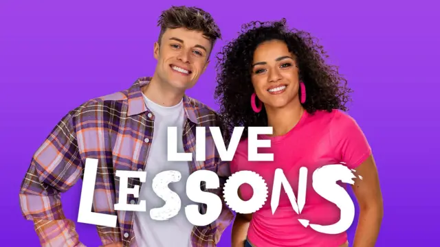 Live Lessons 500words presenters Joe Tasker Shereen Cutkelvin