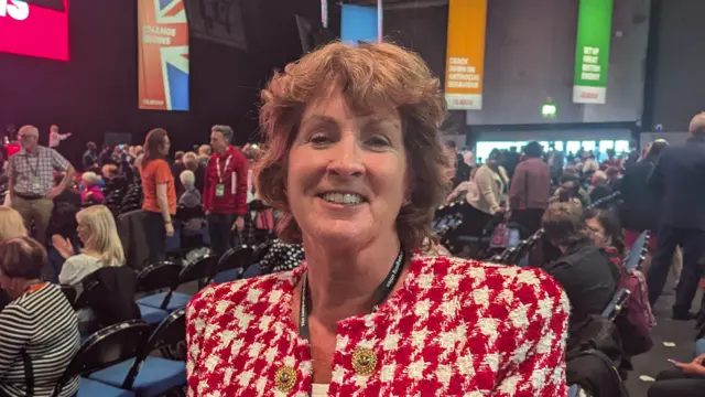 Jane Giddins at Labour conference