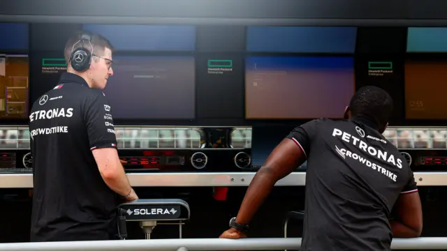 The Mercedes Formula One team, which is partnered with CrowdStrike, faced error screens ahead of practice sessions at the Hungarian Grand Prix in July.