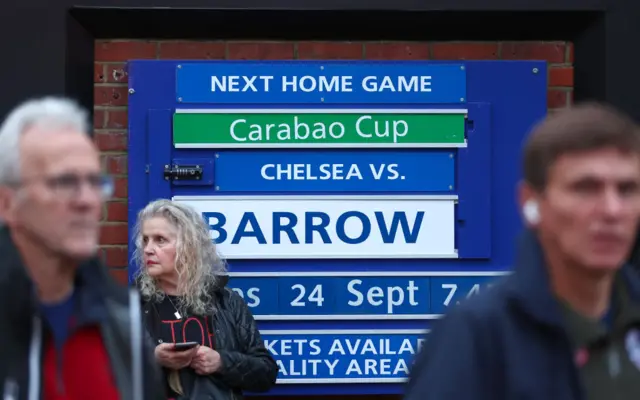 Chelsea v Barrow