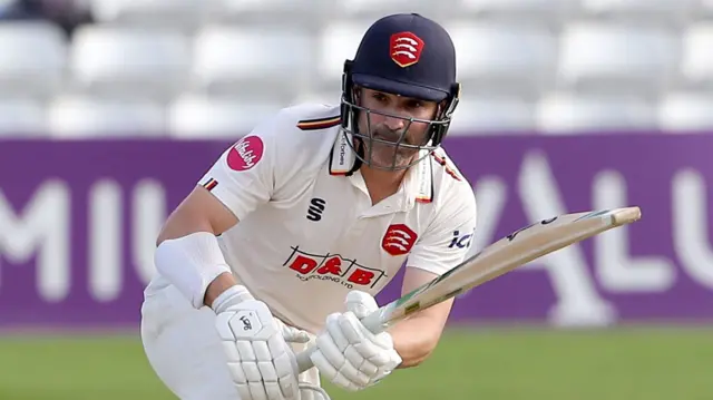 Dean Elgar batting for Essex