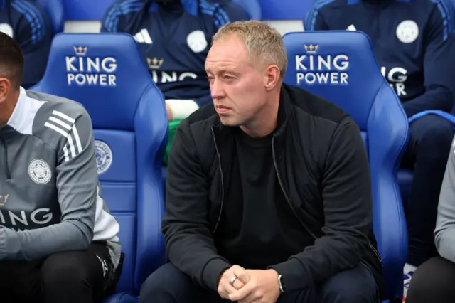 Leicester City manager Steve Cooper