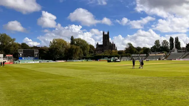 Worcester in the September sunshine