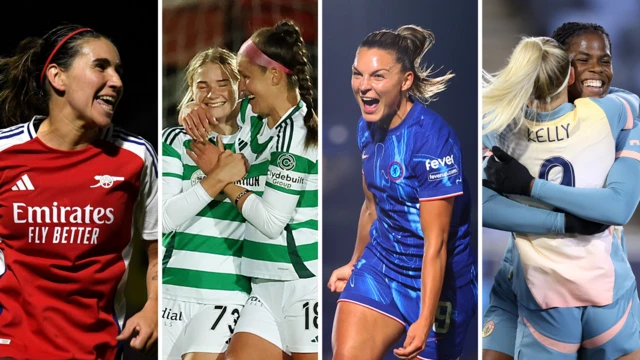 Arsenal, Celtic, Chelsea & Man City await Women's Champions League draw