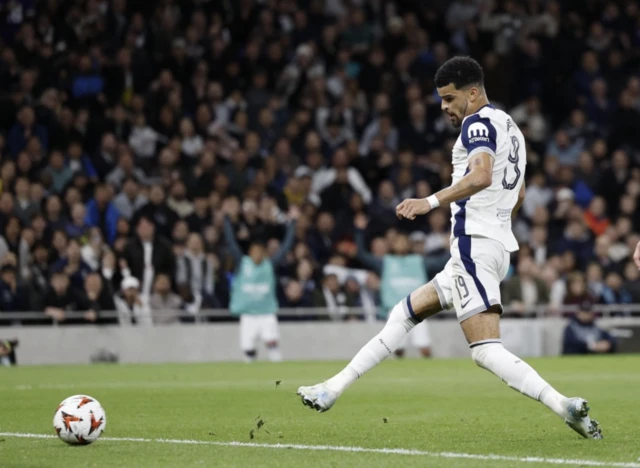 Solanke scores for Spurs