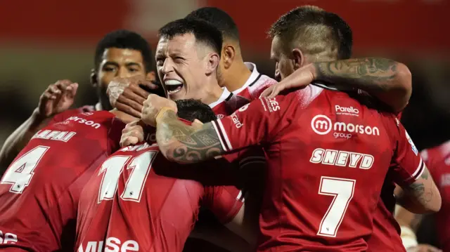 Salford celebrate