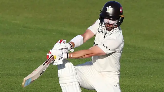 Rory Burns batting