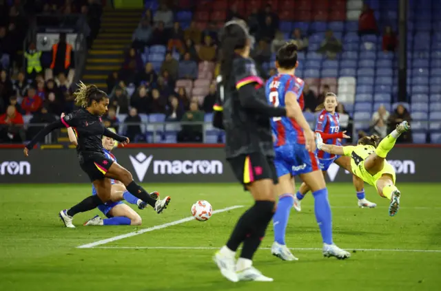 Macario slots home Chelsea's seventh goal in stoppage time