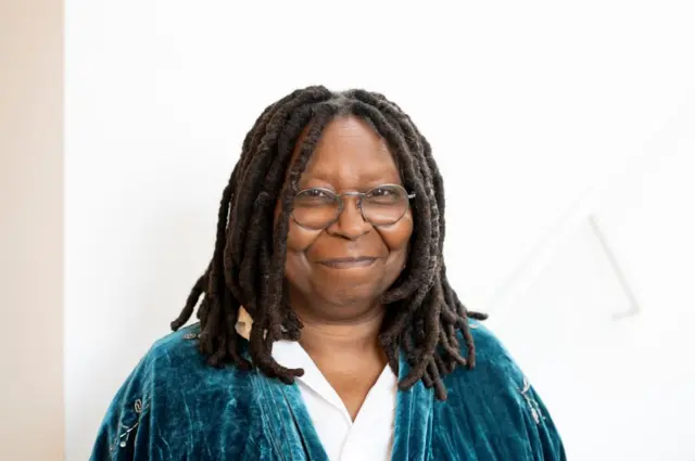 Whoopi Goldberg photographed at Wogan House for Dermot O’Leary on BBC Radio 2 on Saturday 10th 2022.