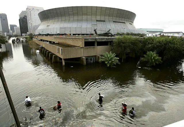 Aftermath of Hurricane Katrina