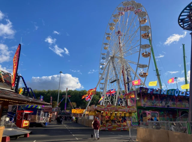 Goose Fair day one, 2024