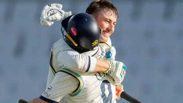 Yorkshire celebrate