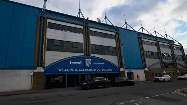 Gillingham's Priestfield Stadium