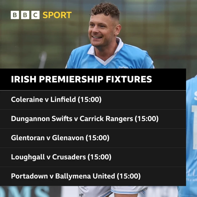 Irish Premiership Fixtures