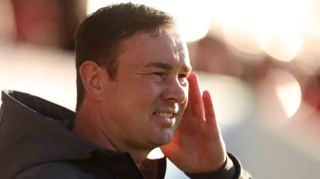 Morecambe manager Derek Adams