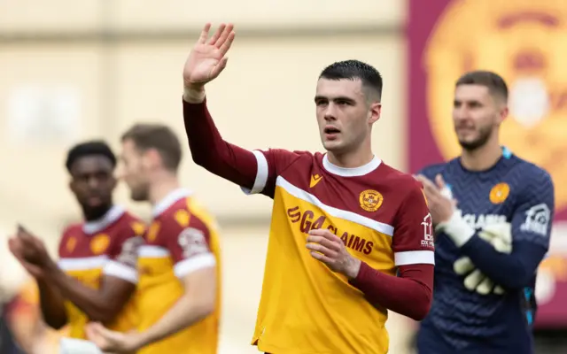 Lennon Miller was the Motherwell hero with both goals