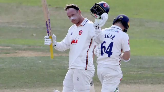 Tom Westley celebrates century