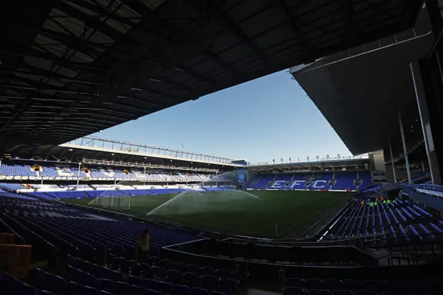 Inside picture of Goodison Park