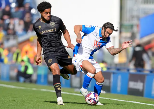 Action from Blackburn v QPR