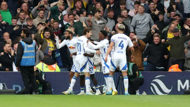 Leeds celebrate