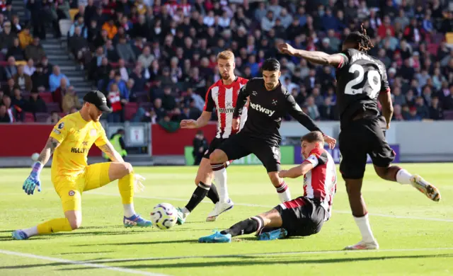 Brentford v West Ham