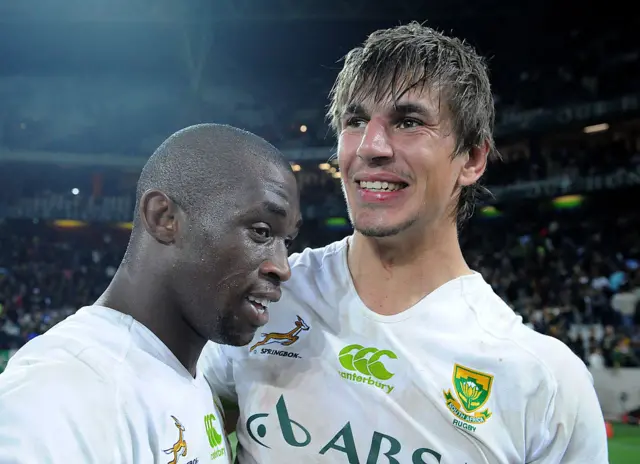 Kolisi and Etzebeth