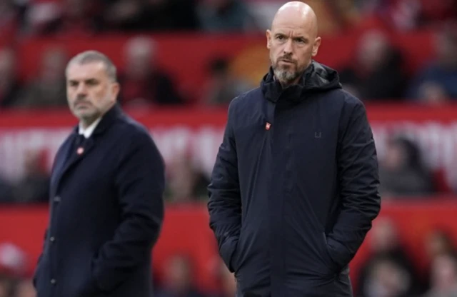 Erik ten Hag reacts