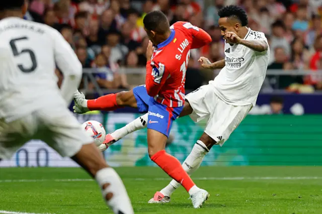 Eder Militao celebrates